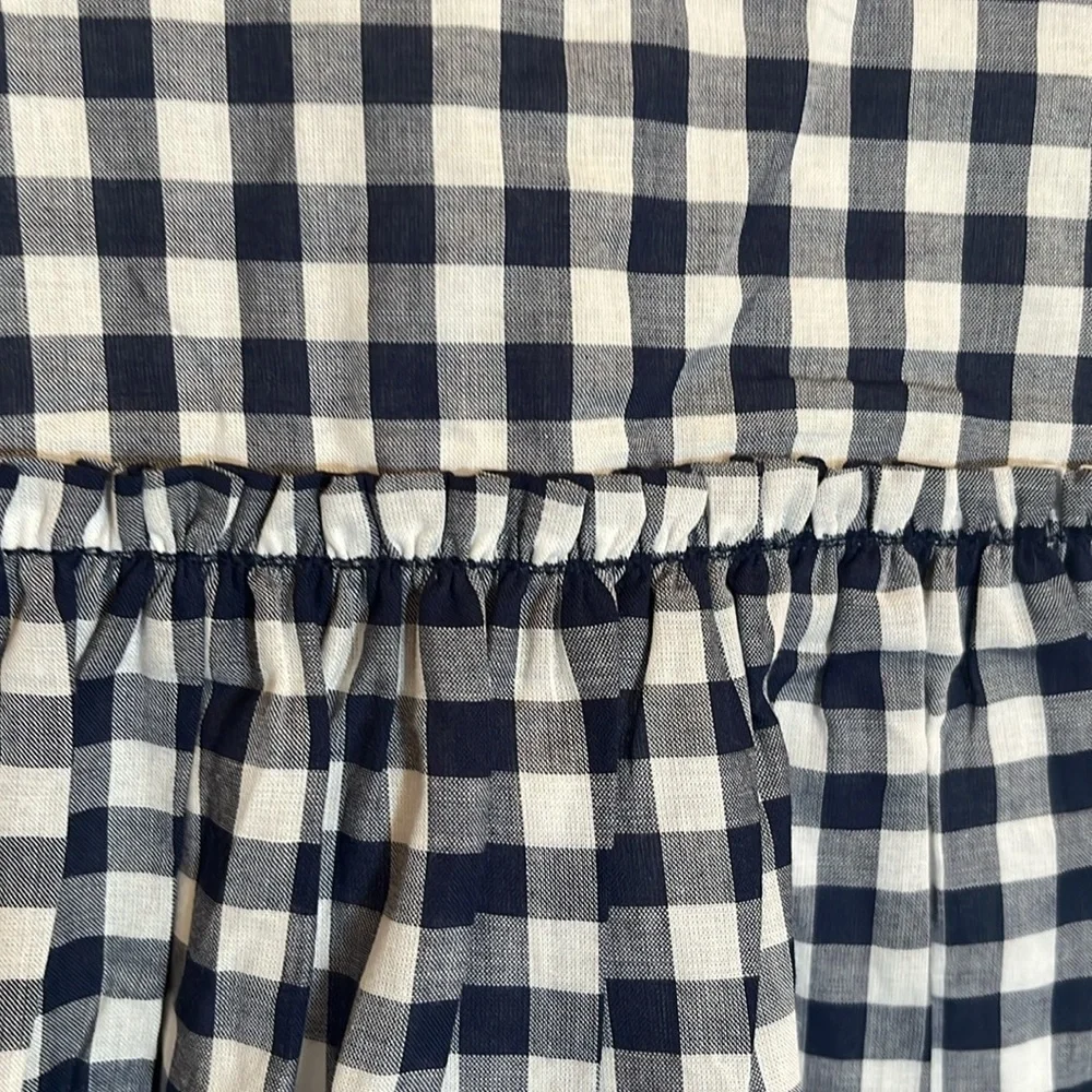 NWT Gymboree Navy Plaid Baby Dress